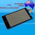 Nokia Lumia 820 LCD and touch screen assembly with frame [Black]